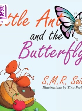 海外直订Little Ant and the Butterfly: Appearances Can Be Deceiving 小蚂蚁和蝴蝶:外表可能是骗人的