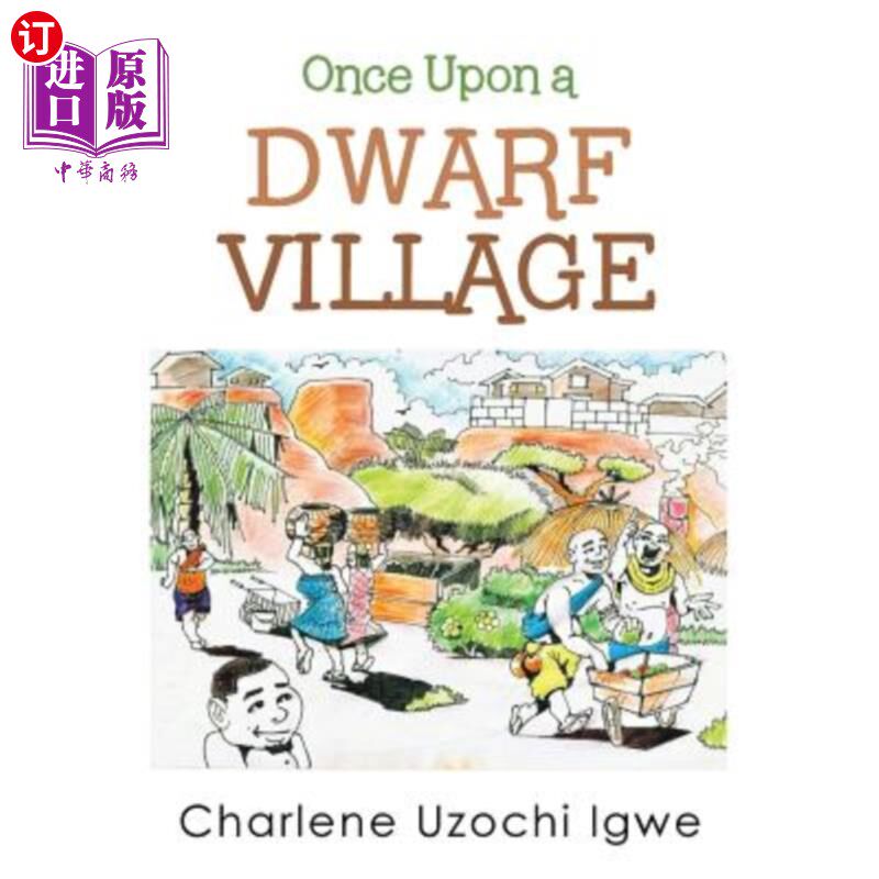 海外直订Once Upon a Dwarf Village 从前一个矮人村庄