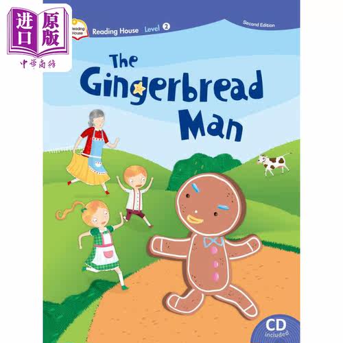敦煌书局 音乐戏剧读物系列 Reading House 2 The Gingerbread Man 阅读大本营第二版2 姜饼人  英文原版 【中商原版】