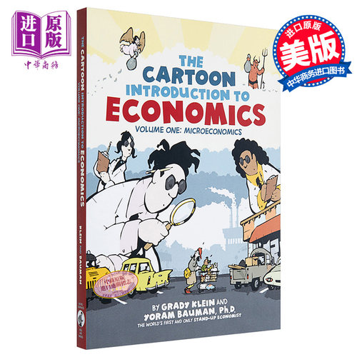 卡通图解经济学 酷玩经济学1 微观经济学 英文原版 The Cartoon Introduction to Economics: Microeconomics 漫画学经济