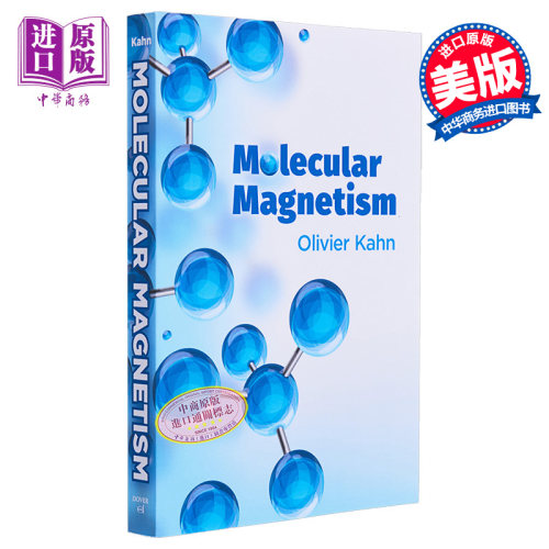 分子磁学 Molecular Magnetism 英文原版 Olivier Kahn 物理学 生物物理学 生物无机化学 分子电子学【中商原版】