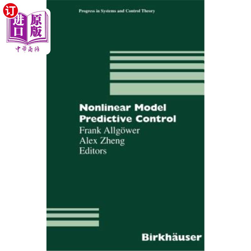海外直订Nonlinear Model Predictive Control 非线性模型预测控制