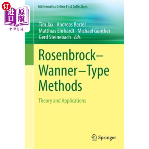 海外直订Rosenbrock--Wanner-Type Methods: Theory and Applications Rosenbrock——wanner型方法:理论与应用