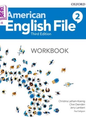 海外直订American English File: Level 2: Workbook 美国英语档案:第2级:工作簿