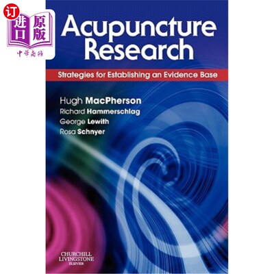 海外直订医药图书Acupuncture Research: Strategies for Establishing an Evidence Base 针灸研究:建立证据基础的策略