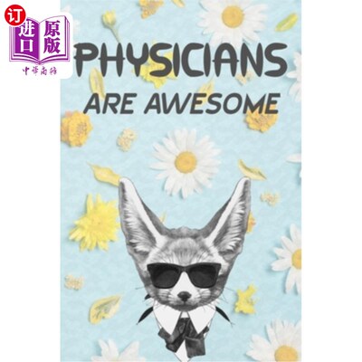 海外直订Physicians are Awesome: A handy password keeper for your physician lovers friend 医生是了不起的:一个方便的