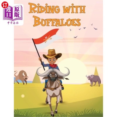 海外直订Riding with Buffaloes 与水牛一起骑马