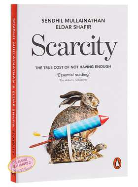 【中商原版】稀缺 英文原版 Scarcity: The True Cost of Not Having Enough