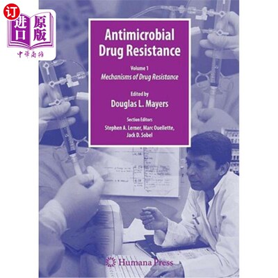 海外直订医药图书Antimicrobial Drug Resistance: Mechanisms of Drug Resistance, Volume 1 抗微生物药物耐药:耐药机制，