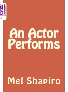 海外直订An Actor Performs 演员表演