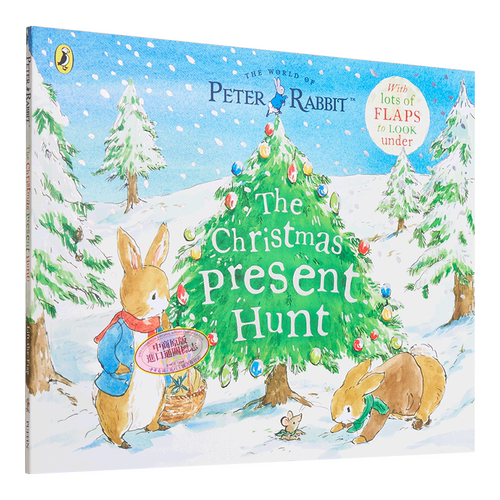 Peter Rabbit The Christmas Present Hunt 彼得兔假期奇遇 英文原版小初文学儿童绘本 童话寓言 Beatrix Potter【中商原版】