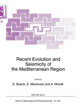 海外直订Recent Evolution and Seismicity of the Mediterranean Region 地中海地区的近期演变和地震活动