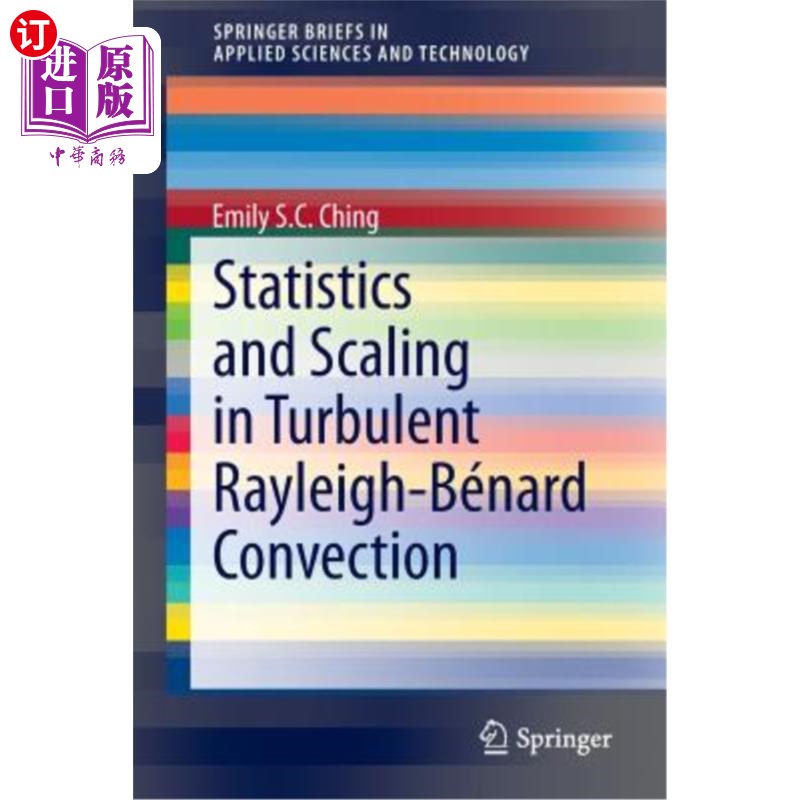 海外直订Statistics and Scaling in Turbulent Rayleigh-Bénard Convection 湍流Rayleigh-Bénard对流中的统计和缩放