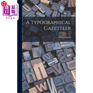 印刷地名词典 Gazetteer 海外直订A Typographical