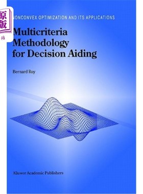 海外直订Multicriteria Methodology for Decision Aiding 辅助决策的多标准方法