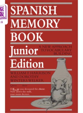 海外直订Spanish Memory Book: A New Approach to Vocabulary Building, Junior Edition 西班牙语记忆书:建立词汇的新方法