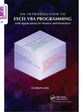 海外直订An Introduction to Excel VBA Programming: With Applications in Finance and Insur Excel VBA编
