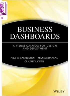 预售 商业设计与部署视觉化工具 Nils Rasmussen 英文原版 Business Dashboards【中商原版】