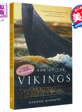 预售 维京时代 从狂战士到海上贸易的开拓者 英文原版 The Age of the Vikings Princeton 普林斯顿 Anders Winroth【中商原版】