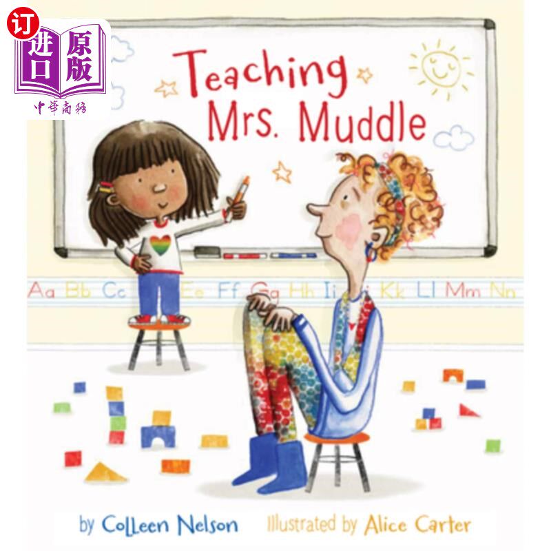 海外直订Teaching Mrs. Muddle 教学太太混乱