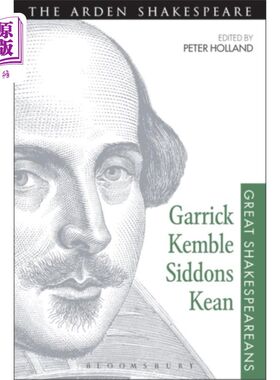 海外直订Garrick, Kemble, Siddons, Kean 加里克，肯布尔，西顿，基恩