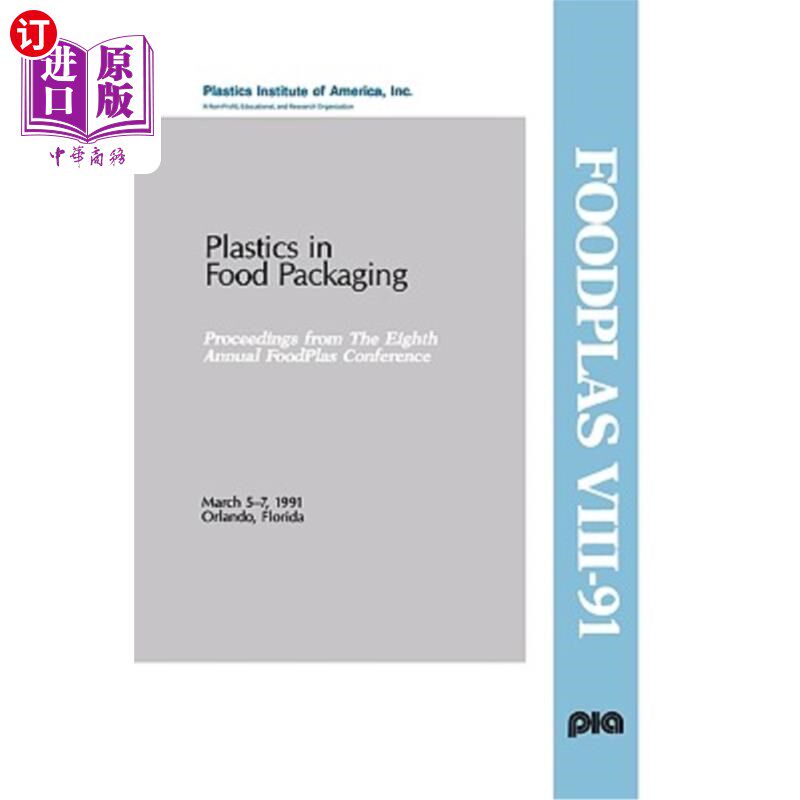 海外直订Plastics in Food Packaging Conference 食品包装会议用塑料
