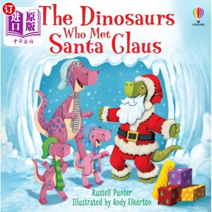 who 遇见圣诞老人 met Claus 恐龙 Santa 海外直订Dinosaurs
