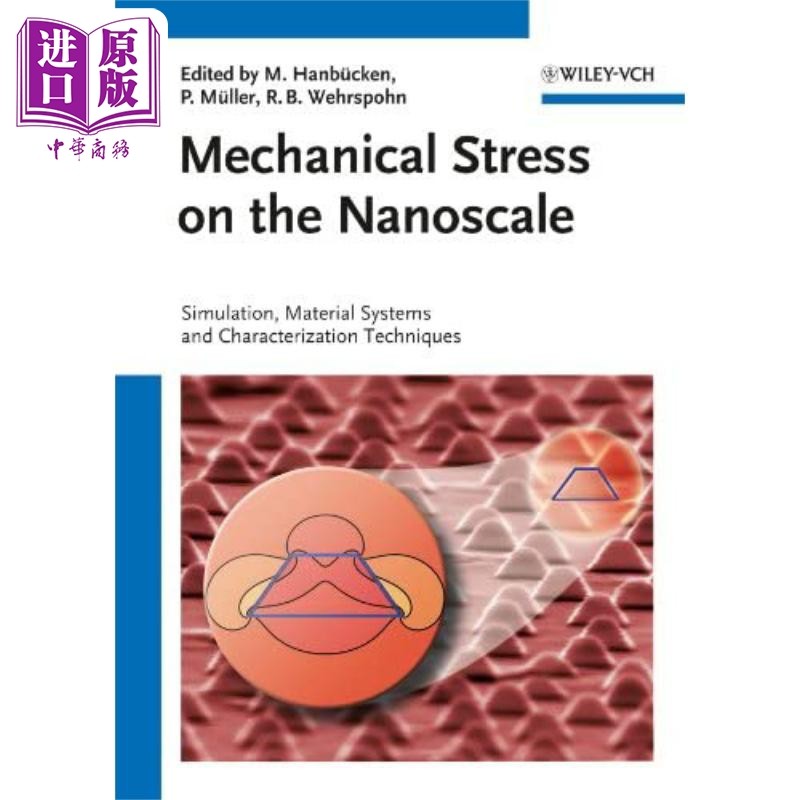 现货 纳米尺度的机械应力 模拟 材料系统和表征技术 英文原版 Mechanical Stress On The Nanoscale M Hanbucken【中商原版】