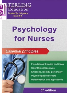 海外直订医药图书Psychology for Nurses: Essential Principles 护士心理学：基本原则