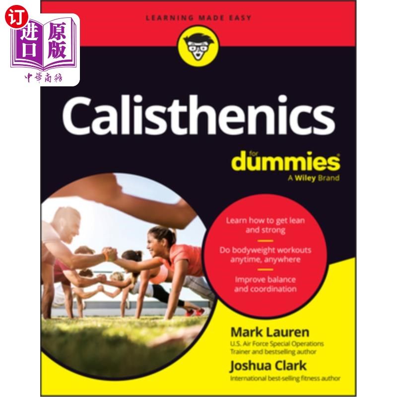 海外直订Calisthenics for Dummies 哑人健美操