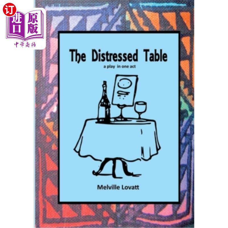 海外直订the distressed table 破旧的桌子