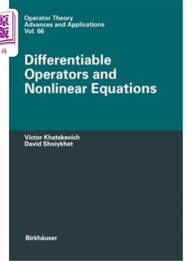 海外直订Differentiable Operators and Nonlinear Equations 可微算子与非线性方程