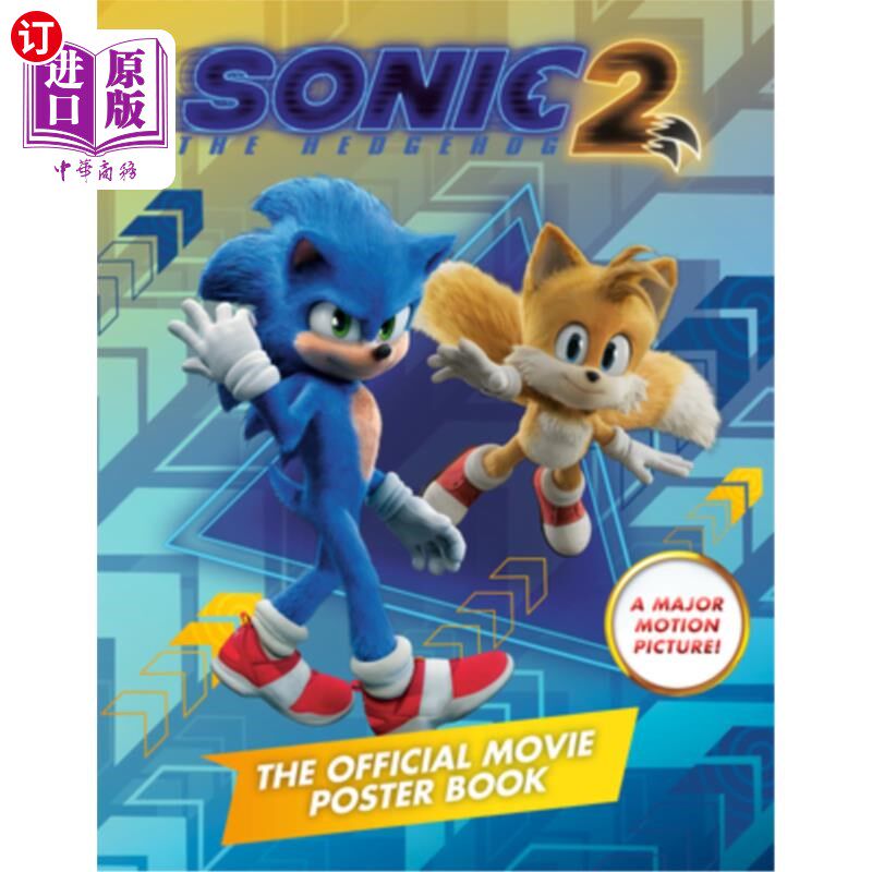 2: the official movie poster book 《刺猬索尼克2:官方电影海报集》