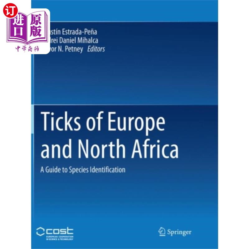 海外直订医药图书Ticks of Europe and North Africa 欧洲和北非的蜱虫