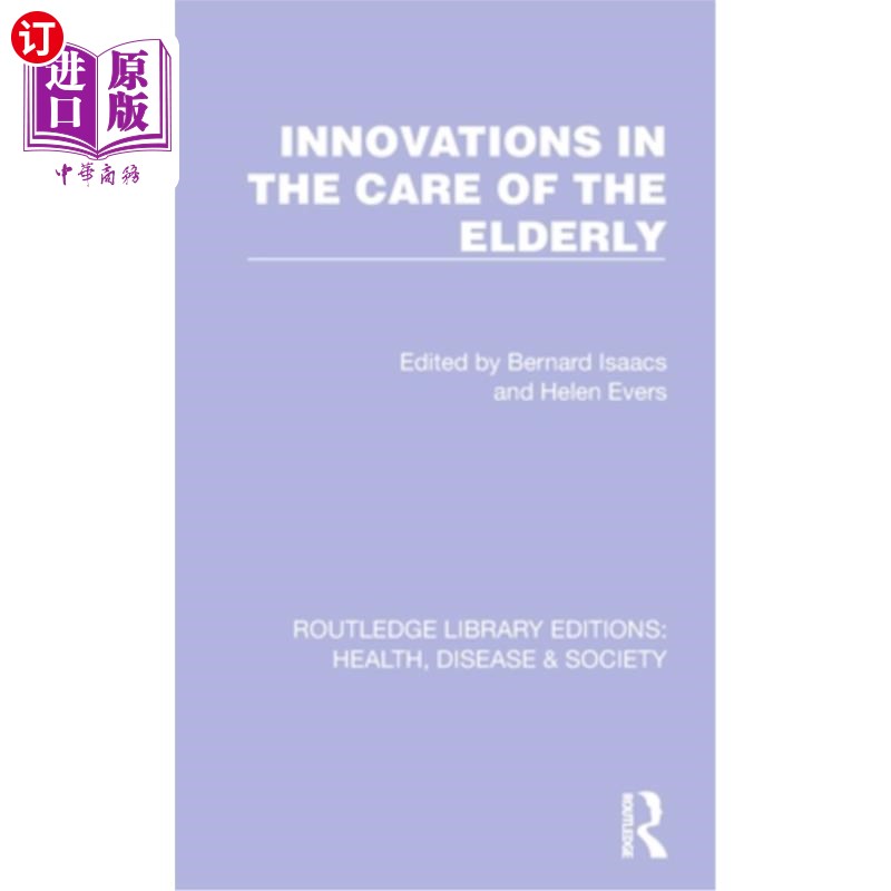 海外直订医药图书Innovations in the Care of the Elderly 在老年人护理方面的创新