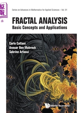 现货 分形分析 基本概念与应用 Fractal Analysis Basic Concepts And Applications 英文原版 Carlo Cattani【中商原版】