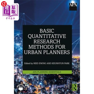 海外直订Basic Quantitative Research Methods for Urban Planners 《城市规划者基本定量研究方法》