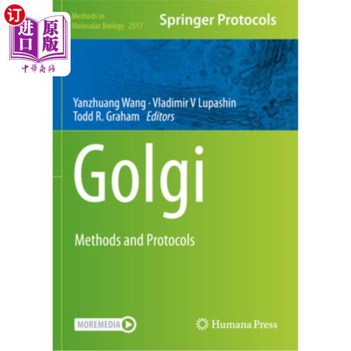 海外直订Golgi: Methods and Protocols Golgi: Methods and Protocols