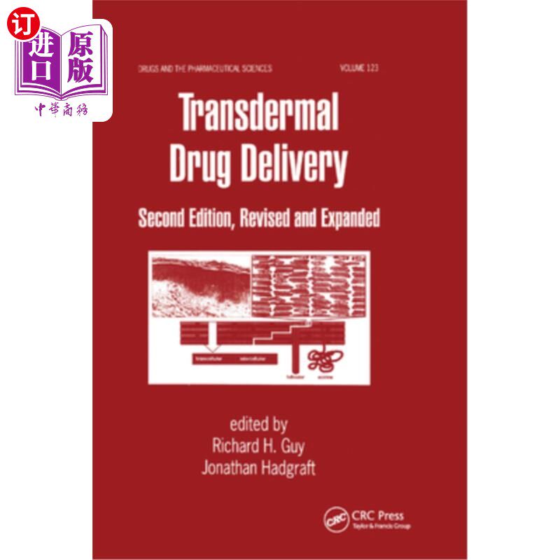 海外直订医药图书Transdermal Drug Delivery Systems: Revised and Expanded 经皮给药系统:修订和扩展