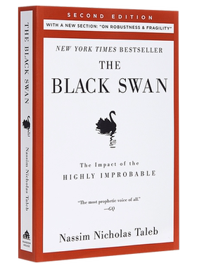 黑天鹅 如何应对不可预知的未来 英文原版 The Black Swan Nassim Nicholas Taleb Random 纳西姆尼古拉斯塔勒布 黑天鹅书 英