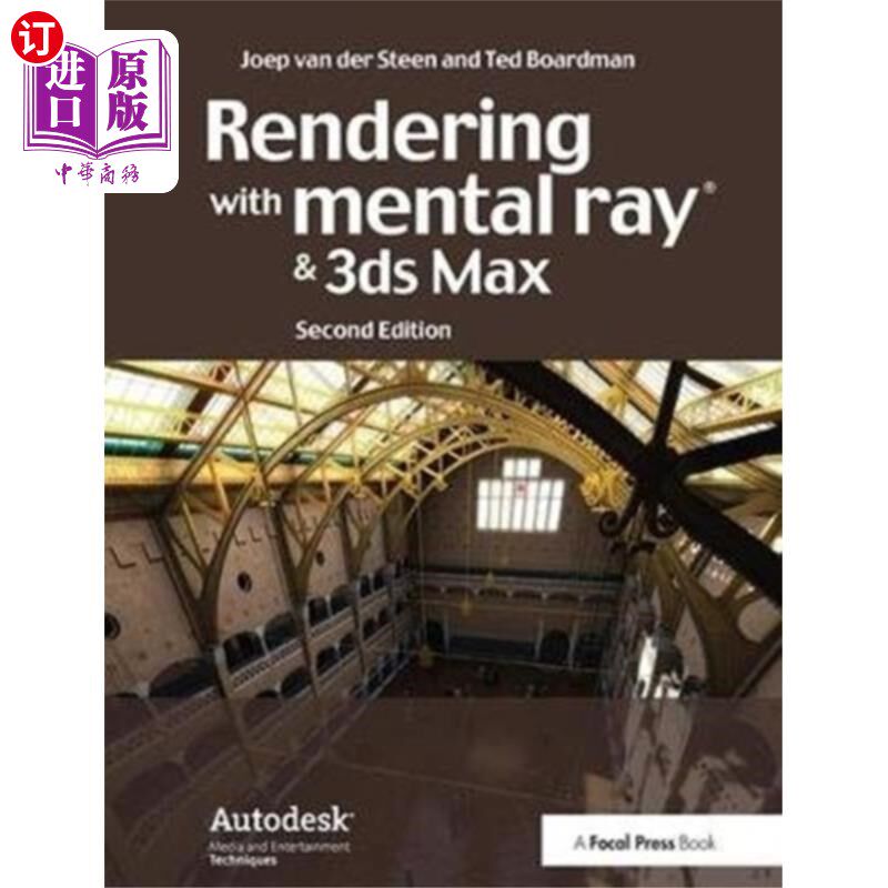 海外直订葡萄牙语 Rendering with mental ray and 3ds Max 用mental ray和3ds Max渲染
