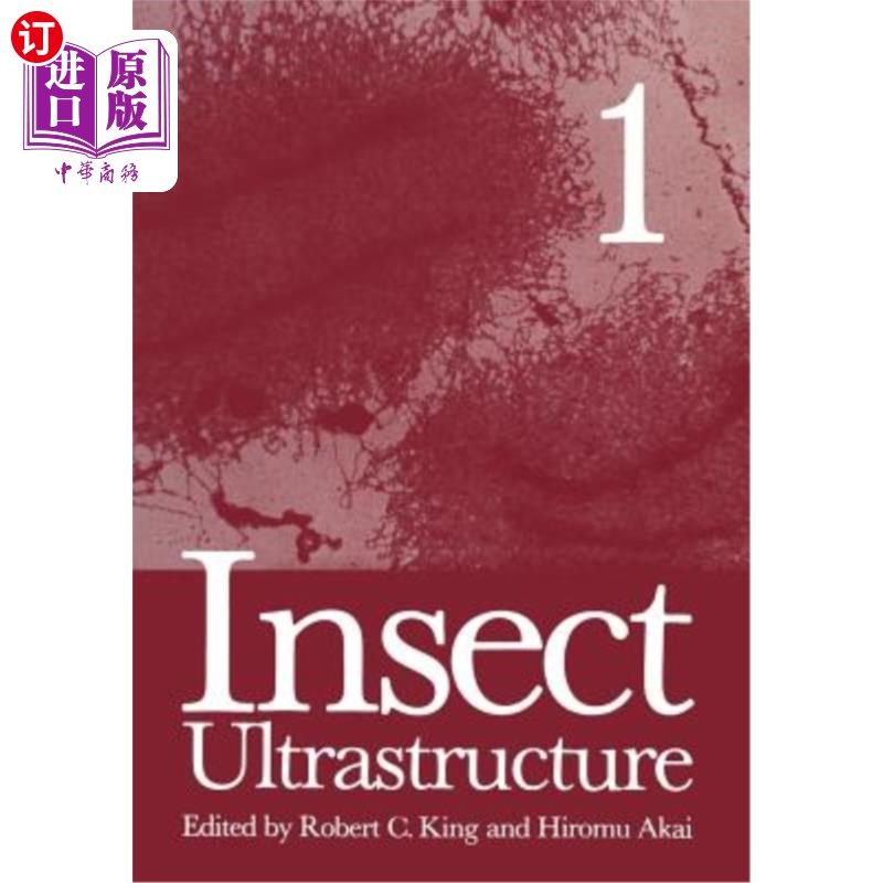 海外直订Insect Ultrastructure: Volume 1 昆虫超微结构：第1卷