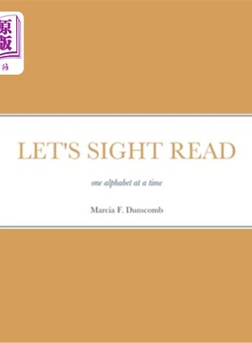 海外直订Let's Sight Read: one alphabet at a time 让我们看图读:一次一个字母