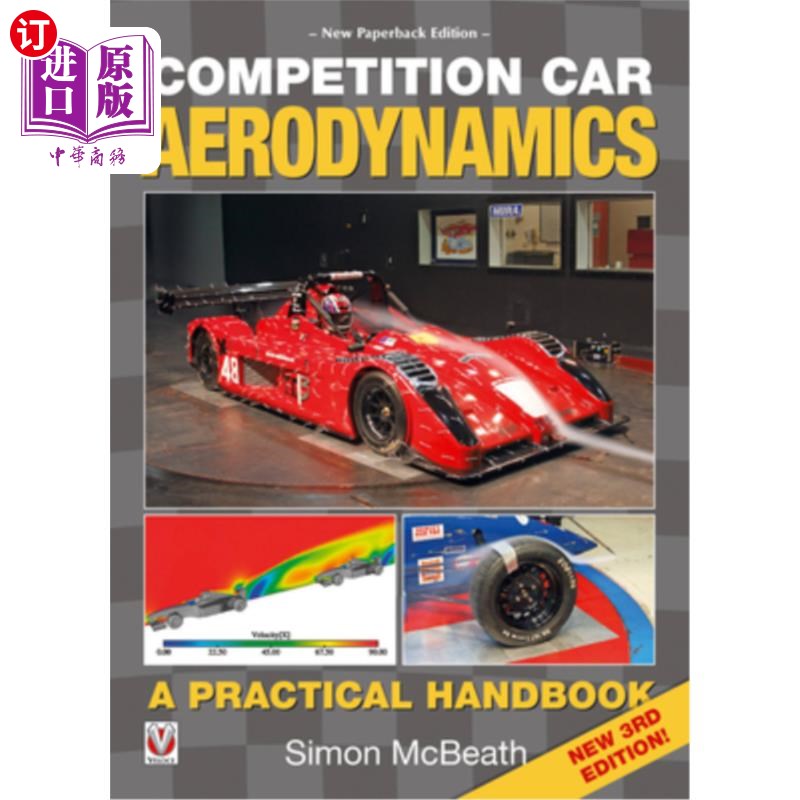 海外直订Competition Car Aerodynamics, 3rd Edition 竞赛汽车空气动力学，第三版