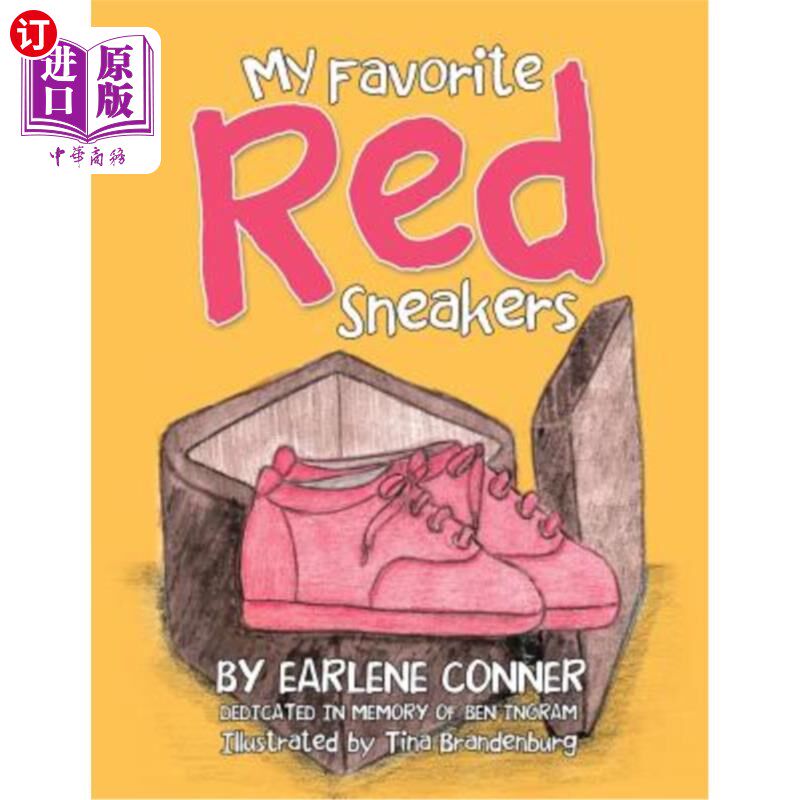 海外直订My Favorite Red Sneakers 我最喜欢的红色运动鞋