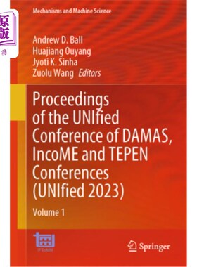 海外直订Proceedings of the Unified Conference of Damas, Income and Tepen Conferences (Un 统一的Damas，