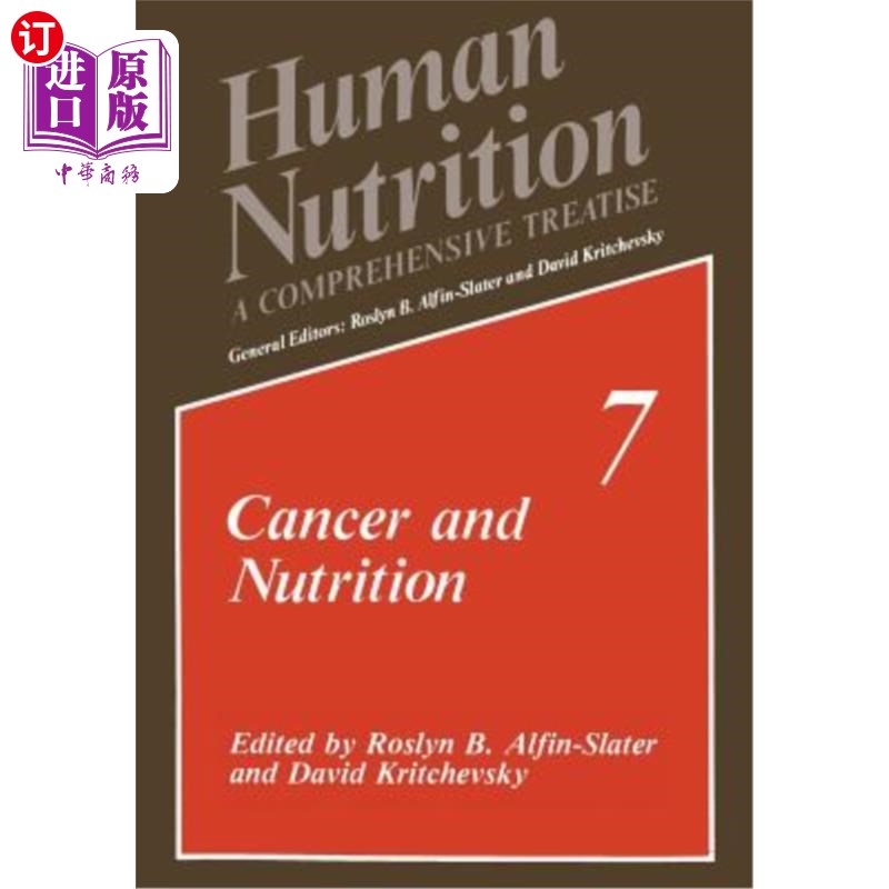 海外直订Cancer and Nutrition 癌症与营养