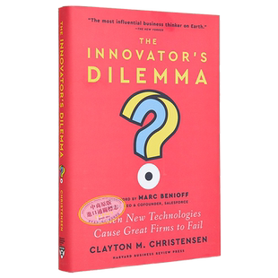 创新者的困境 The Innovators Dilemma with a New Foreword 英文原版 Clayton M Christensen 经管励志【中商原版】