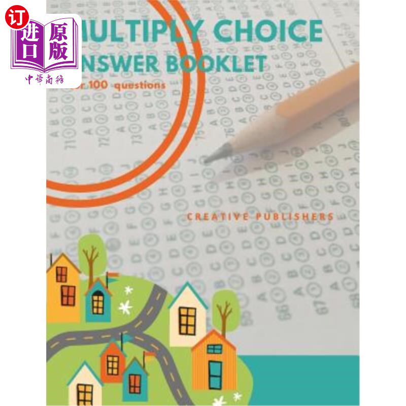 海外直订Multiply Choice Answer Booklet: for 100 questions 选择答题手册:100道题