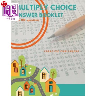 海外直订Multiply Choice Answer Booklet: for 100 questions 选择答题手册:100道题